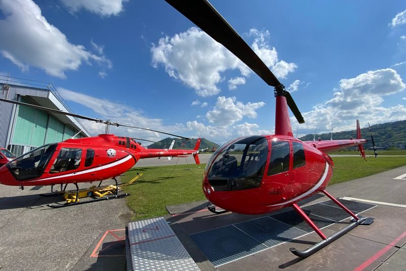 Capital City Private Helicopter Tour in Bern - The return to the airport and your photos