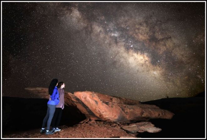 Capitol Reef National Park: Milky Way Portraits & Stargazing - Snuggling up Under the Night Sky