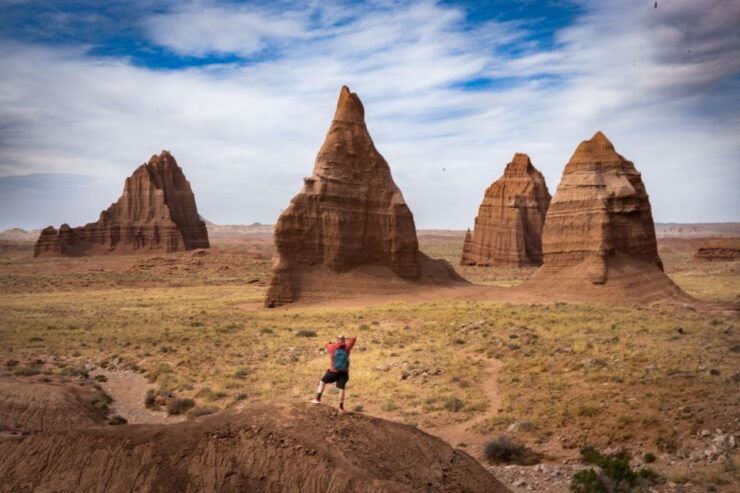 Capitol Reef: The Iconic Temples of the Sun and Moon - The Majestic Temples of Capitol Reef