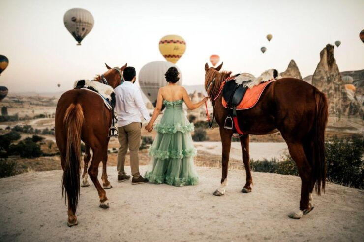 Cappadocia: Horse Riding With Balloons Above at Sunrise - Activity Details