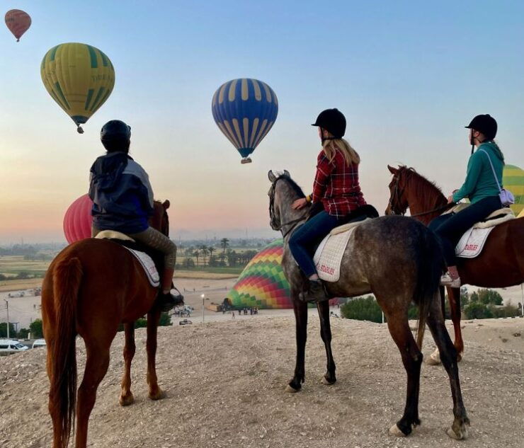 Cappadocia: Horse Riding With Balloons Above at Sunrise - Experience Highlights