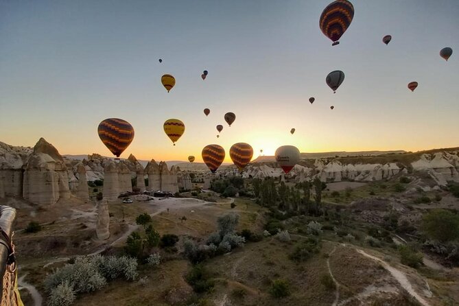 Cappadocia Hot Air Balloon Flight at Sunrise - Sunrise Views Over Cappadocias Valleys