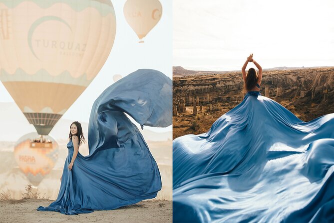 Cappadocia Photoshooting With Flying Dress - Unique Photography Experience