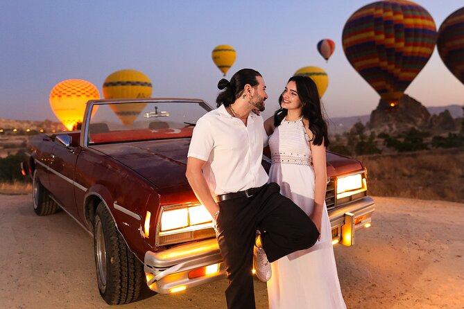Cappadocia Private Photo Shoot With Flying Dress + Vintage Car - Booking Information Essentials