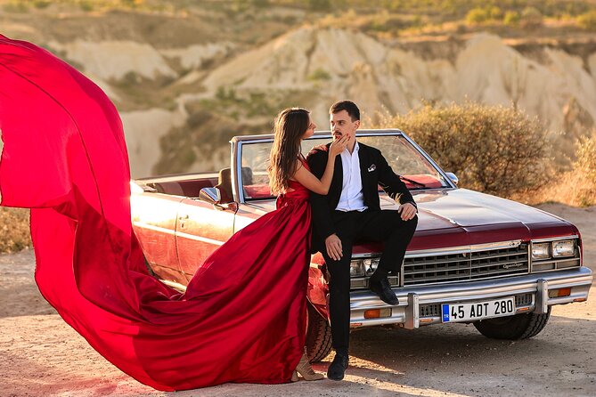 Cappadocia Private Photo Shoot With Flying Dress + Vintage Car - Frequently Asked Questions