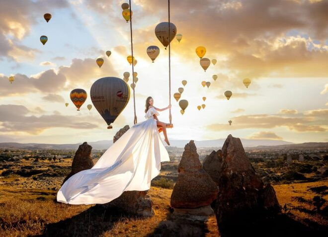 Cappadocia: Taking Photo With Swing at Hot Air Balloon View - Personalized Attention