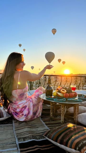 Cappadocia: Terrace Photo Spot With Balloon Flight View - What’s Included and What’s Not