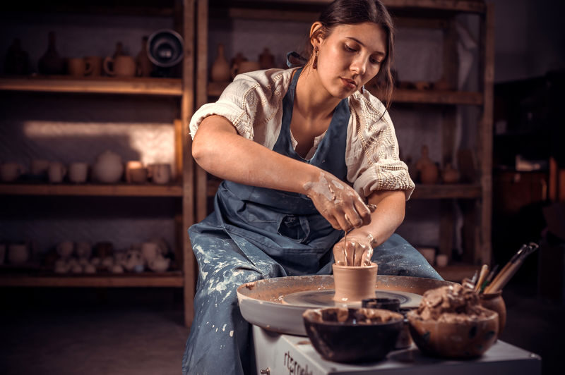 Cappadocia Vineyard and Wine Tasting with Fairy Chimneys Day Tour - Avanos pottery: watch, then try the clay