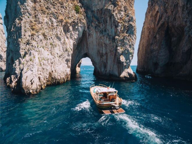 Capri and Blue Grotto: Half Day Boat Tour From Sorrento - Experience