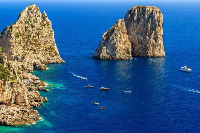 Capri and Blue Grotto, Sorrento and Pompeii Private Tour From Naples - Transportation and Transfers