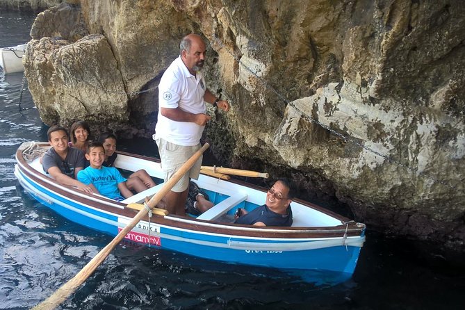 Capri and Blue Grotto Stress Free Day Tour With Kids From Naples - Tour Highlights