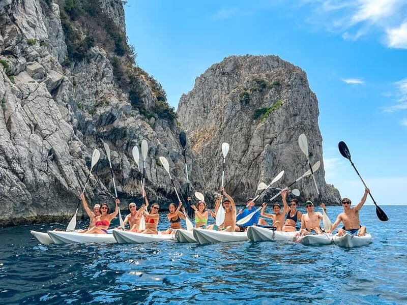 Capri: Caves and Beaches Kayaking Tour with GoPro Photos - FAQs