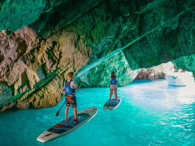 Capri: Caves and Beaches Paddle Board Tour. Photos included - An Authentic and Scenic Way to Experience Capri