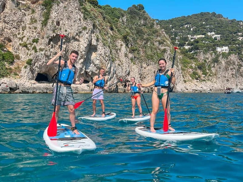 Capri: Caves and Beaches Paddle Board Tour. Photos included - What’s Included and What’s Not