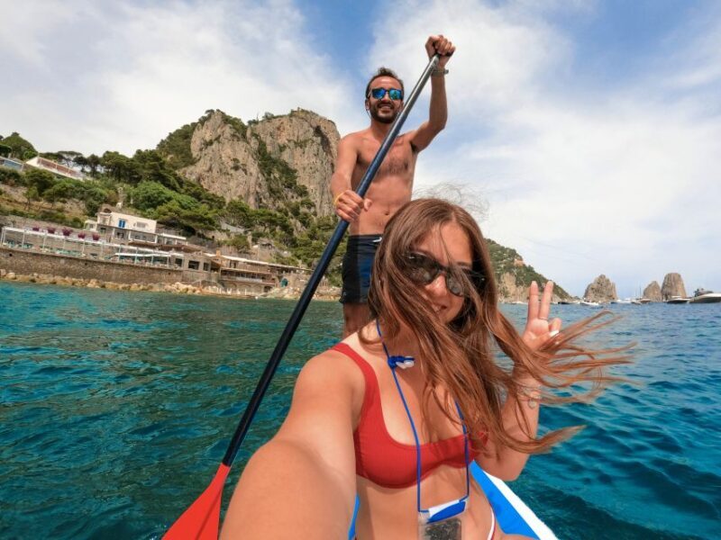 Capri: Caves and Beaches Paddle Board Tour. Photos included - The Sum Up