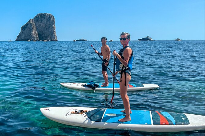 Capri: Faraglioni Rocks and Blue Grotto Paddleboarding Tour - Weather Considerations and Refunds