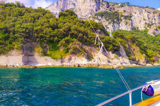 Capri Half Day Private Boat Tour From Capri (4 Hours) - Pickup and End Point