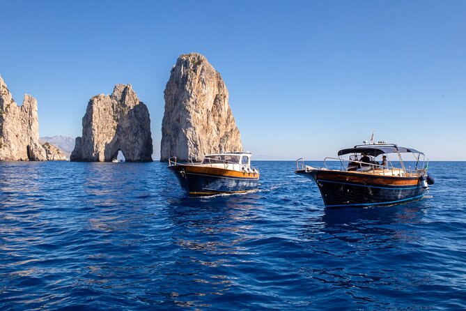 Capri Premium Boat Tour Max 8 People From Sorrento - The Sum Up