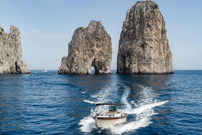 Capri Private Boat Tour From Sorrento - Onboard Activities and Amenities