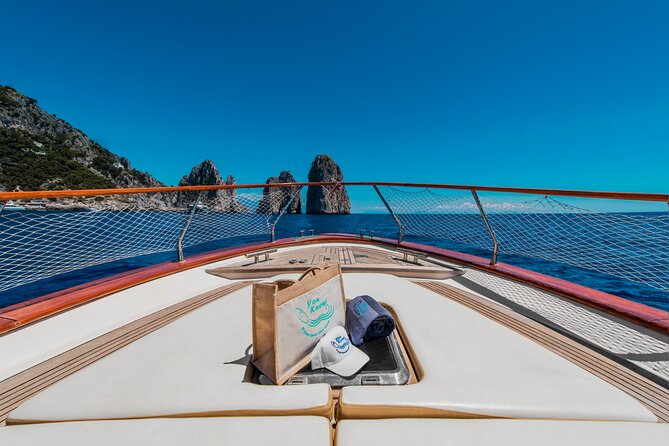 Capri Private Boat Tour From Sorrento, Positano or Naples With a Gozzo Boat - The Sum Up