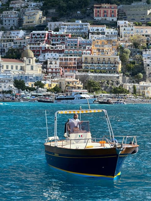 Capri Private Boat Tour Full Day From Sorrento - Boat Details
