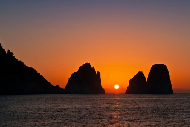 Capri Sunset Boat Tour Experience - Swimming and Snorkeling Opportunities