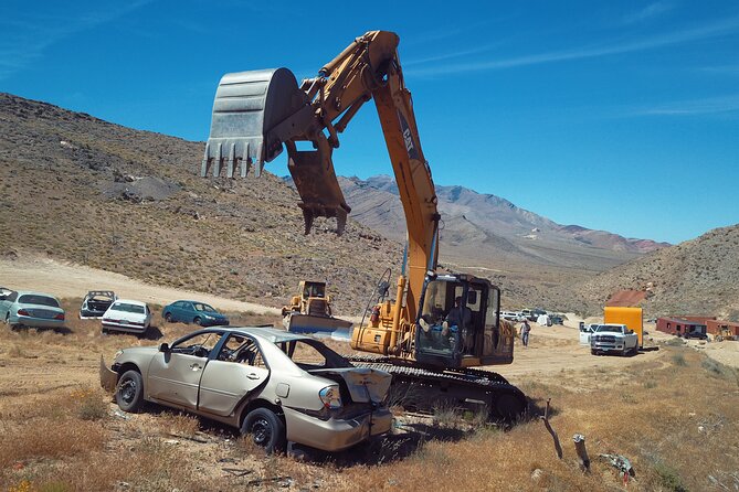 Car Crush Excursion at Adrenaline Mountain in Las Vegas - Common Questions