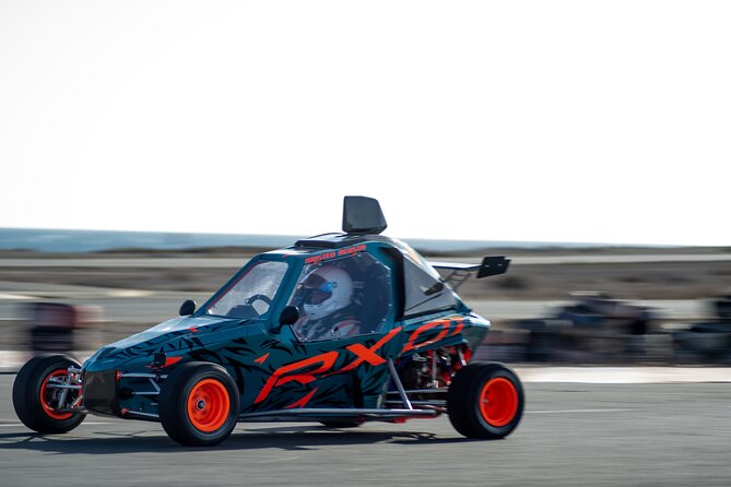 Carcross Initiation Course on Asphalt Maspalomas Circuit - Suit, Helmet, and Gloves
