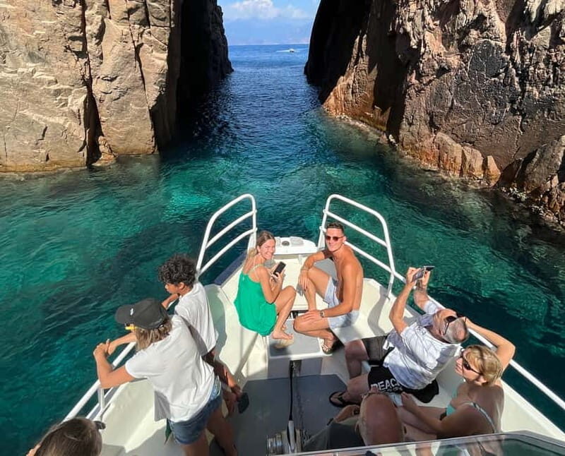 Cargèse: Calanques of Piana on a family boat - What to Expect From the Tour
