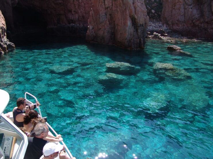 Cargèse: Calanques of Piana on a Family Boat - Tour Highlights