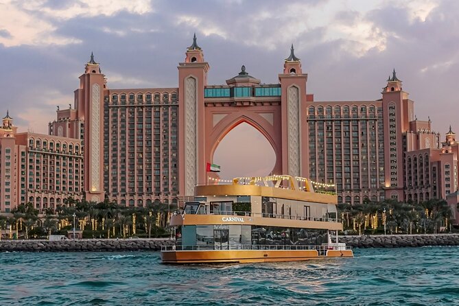 Carnival Cruise Tour With Dinner and Drinks in Dubai - Inclusions and Meeting Point