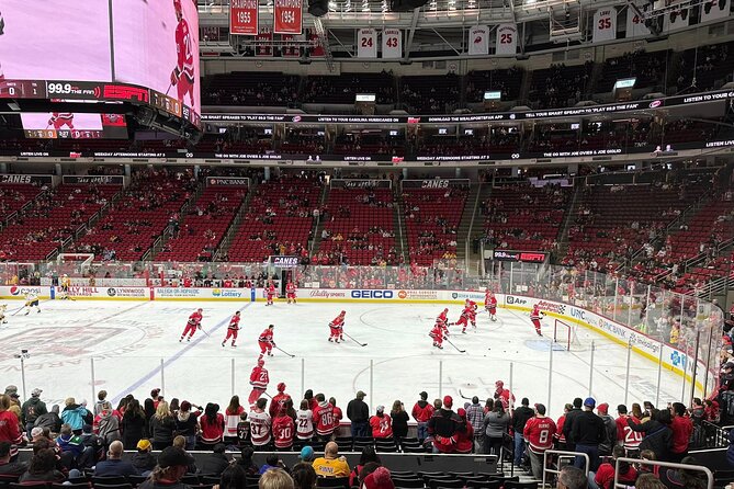 Carolina Hurricanes Ice Hockey Game Ticket at PNC Arena - Booking Process and Availability Check