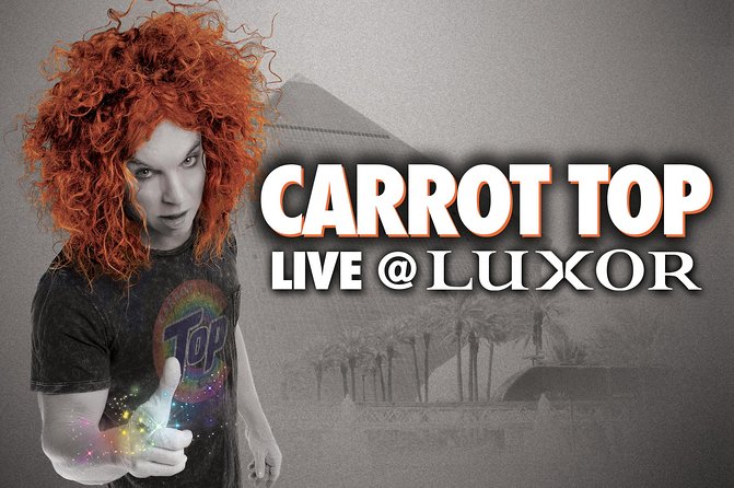 Carrot Top at the Luxor Hotel and Casino - Show Overview