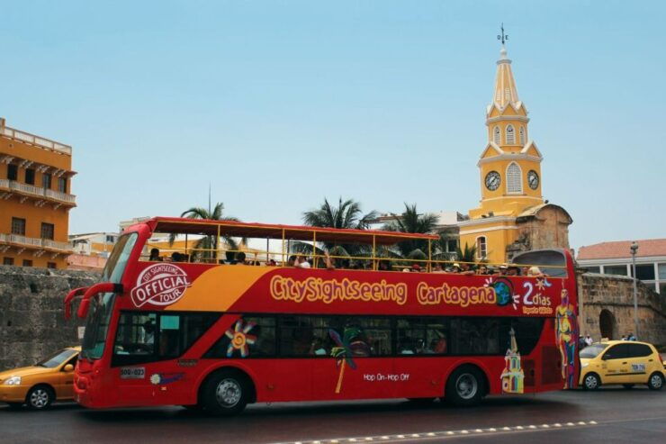 Cartagena: City Sightseeing Hop-On Hop-Off Bus Tour & Extras - Bus Tour Details