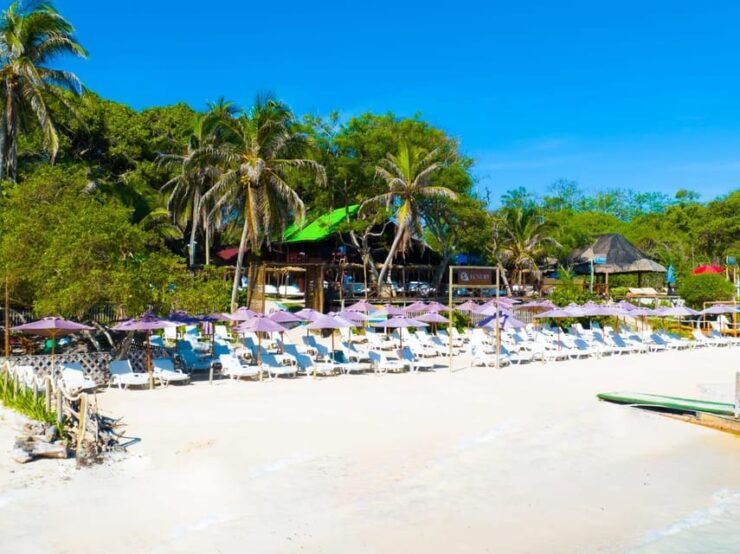 Cartagena: Rosario Island Beach Club Day Trip and OPEN BAR - Itinerary Details