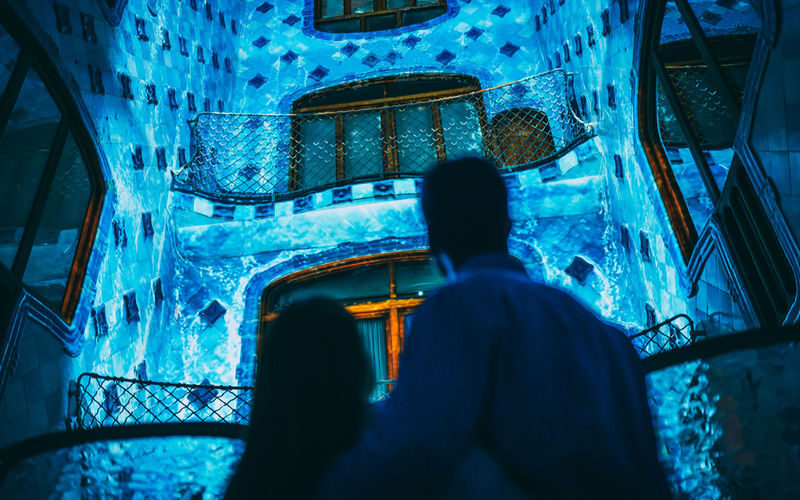 Casa Batllo Night Visit & Optional Rooftop Concert - The Gaudí Cube: a room-sized change of pace