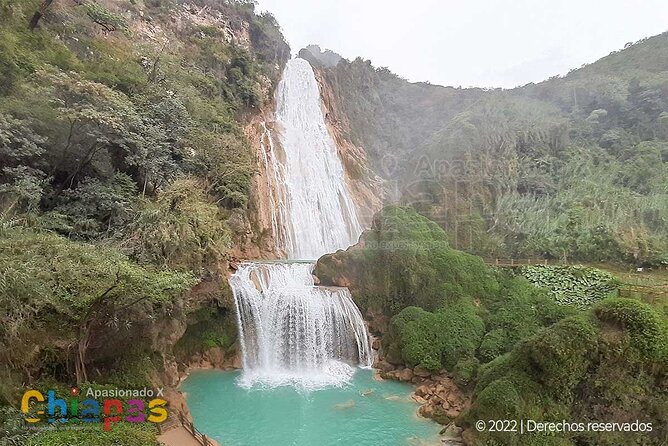 Cascadas El Chiflon (Bridal Veil) and Montebello Lakes From Tuxtla Gutierrez - Lakes to Discover in Montebello