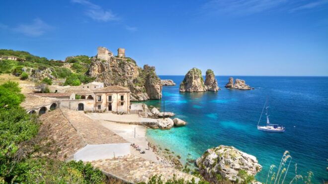 Castellammare: San Vito Lo Capo Boat Day Trip With Swimming - Itinerary