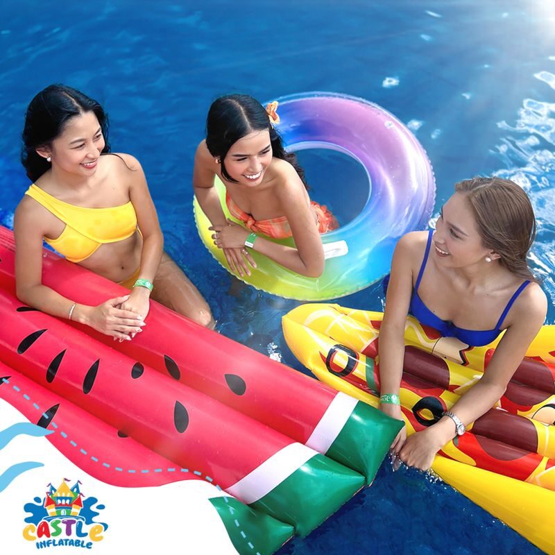 Castle Inflatable Ticket in Batangas - The 450-foot pool and Taal Lake views