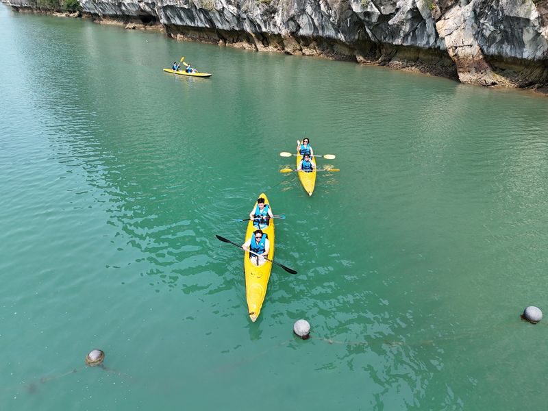 Cat Ba Catamaran Day Cruise: Lan Ha Bay & Viet Hai Village - Viet Hai Village by Bicycle
