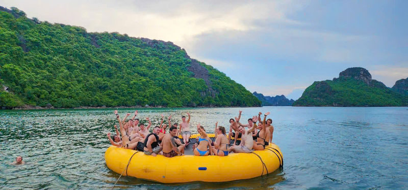 Cat Ba Catamaran Day Cruise: Lan Ha Bay & Viet Hai Village - Kayaking, Swimming, and Deck Time