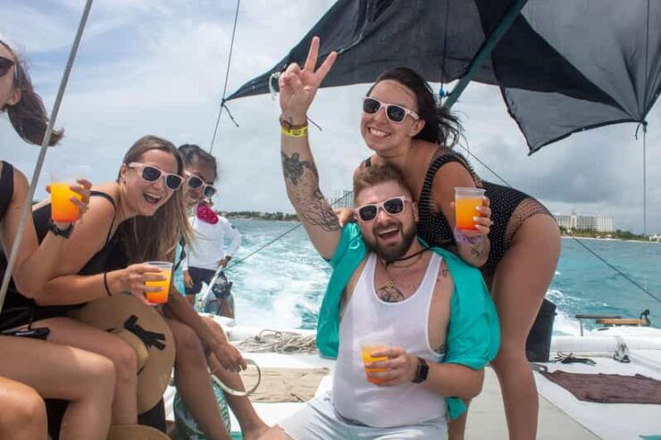 Catamaran Adventure to Isla Mujeres! Snorkel and Food - Scenic Isla Mujeres Snorkeling