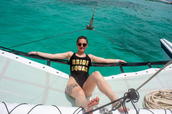 Catamaran Adventure to Isla Mujeres! Snorkel and Food - Lively Onboard Atmosphere