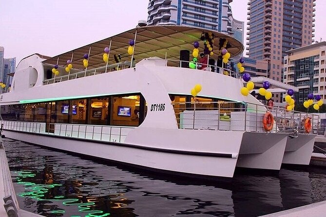 Catamaran Dinner Cruise Dubai Marina With Private Transfers - Availability and Booking