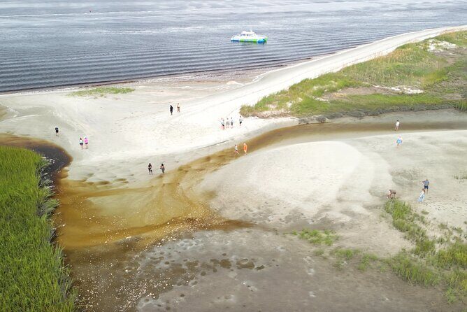 Catamaran Dolphin Cruise in Myrtle Beach with Barrier Island Stop - Frequently Asked Questions