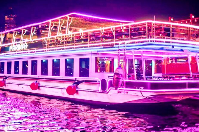 Catamaran Dubai Marina Dinner Dhow Cruise With 2 Way Transfers - Inclusions