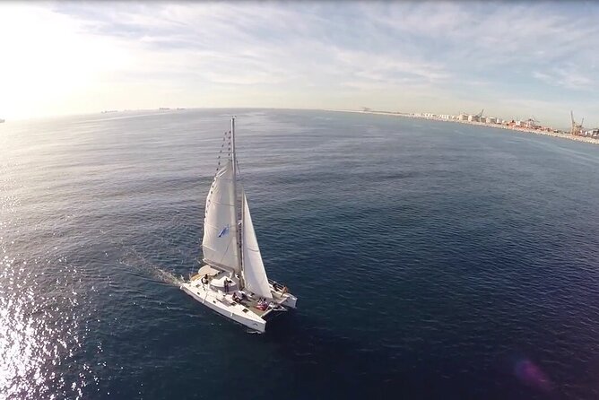 Catamaran Experience 21-23 Person From Port Olimpic Barcelona - Stunning Views of Barcelonas Coastline