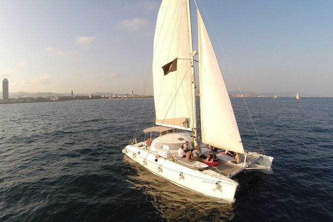 Catamaran Experience 24-28 Passengers From Port Olimpic Barcelona - Lowest Price Guarantee