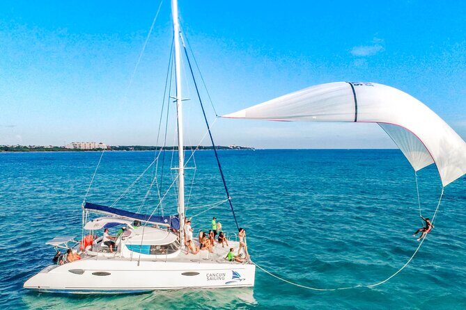Catamaran family friendly Tour to Isla Mujeres with lunch - Good To Know