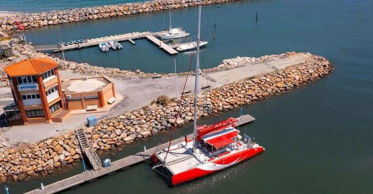 Catamaran Lucile 2 | Le Barcares After Beach - Cruise Schedule and Duration